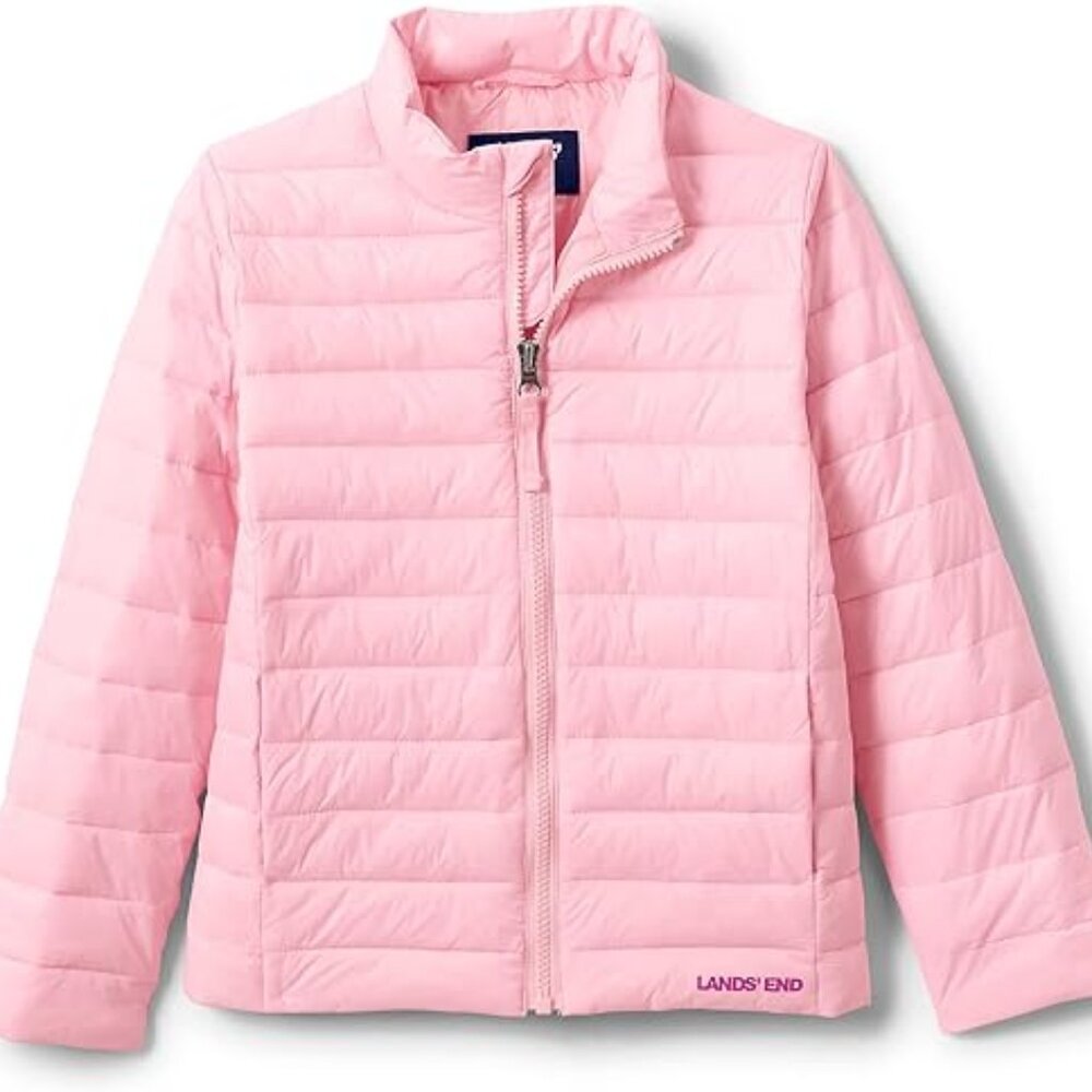 Land's End - Girls Primaloft Puffer - ThermoPlume Packable Jacket - Sz 18